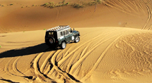 Fahrt durch die Wüste Gobi
